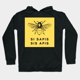 Si sapis, sis apis Hoodie